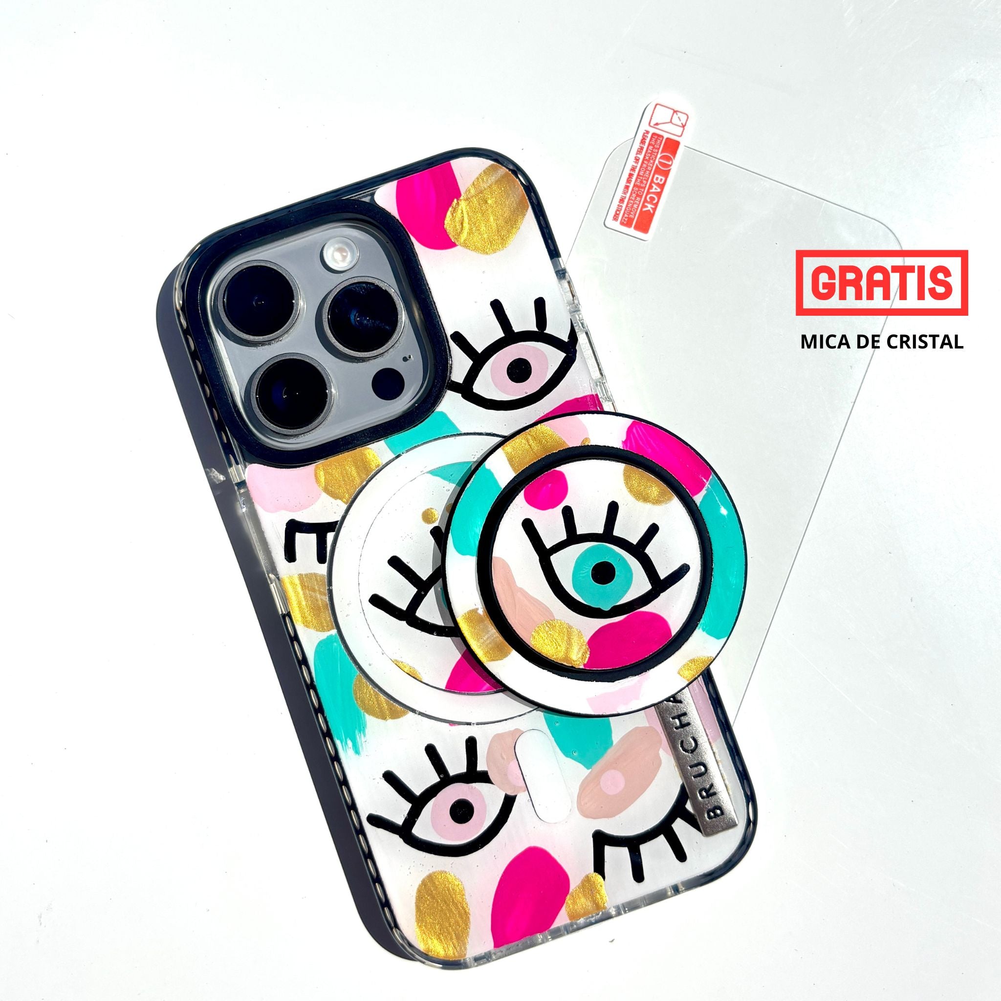 SET I See You: Funda + Holder MagSafe + Mica de cristal ¡GRATIS!