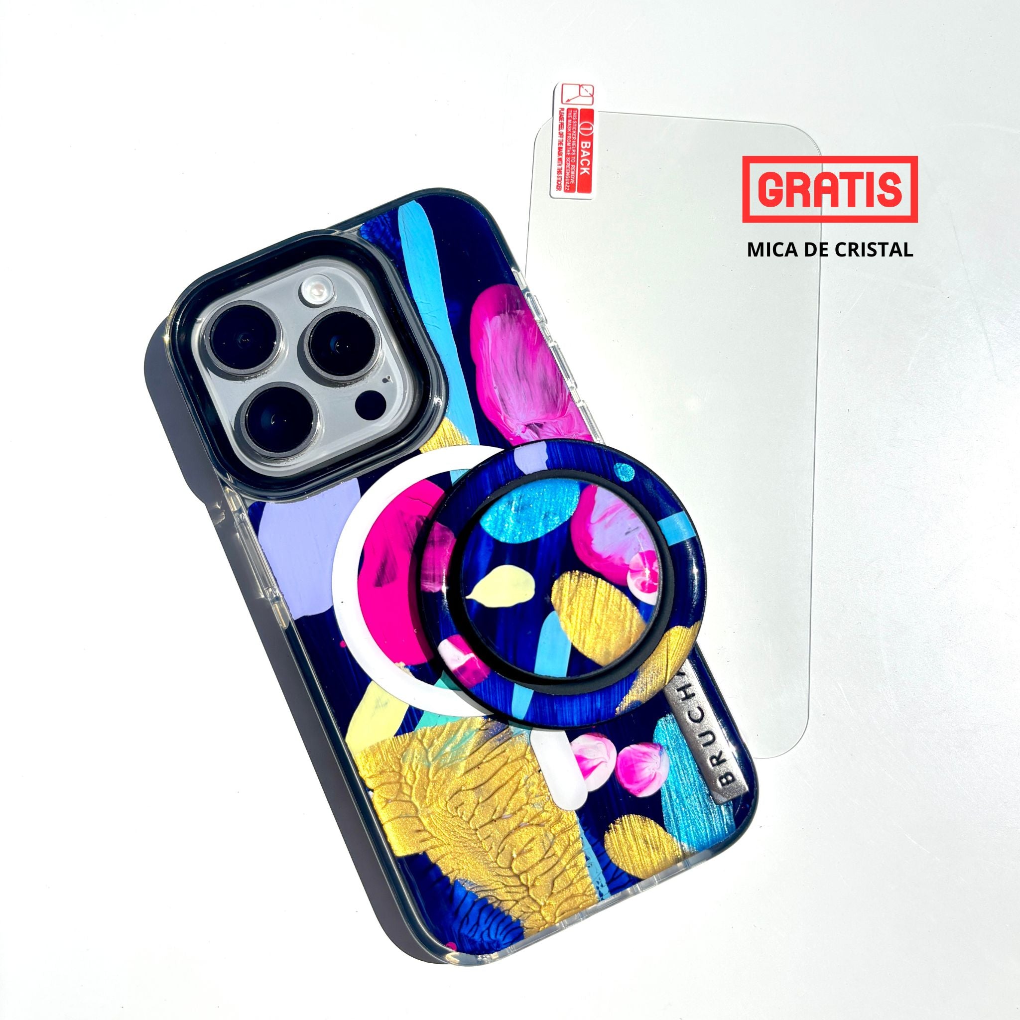 SET Zion: Funda + Holder MagSafe + Mica de cristal ¡GRATIS!