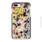 Funda ultra protectora pintada a mano para iPhone 6/7/8 Plus - Pollock