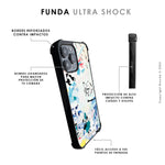 Funda para iPhone ultra resistente impresa con Print original de Brucha - Nápoles