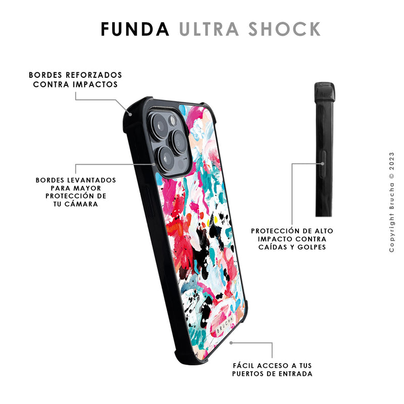 Funda para iPhone ultra resistente impresa con Print original de Brucha - Amalfi