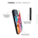 Funda para iPhone ultra resistente impresa con Print original de Brucha - Turín