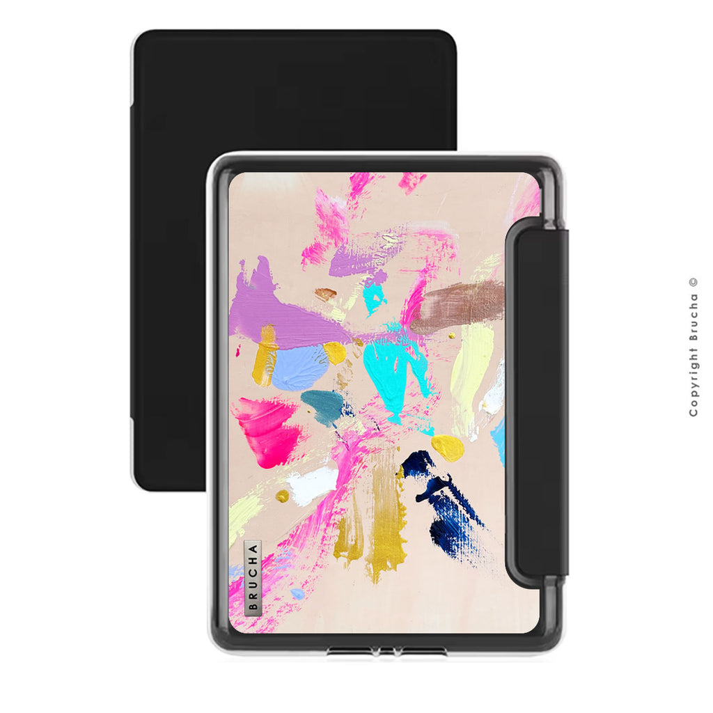 Funda ultra protectora para Kindle con tapa protectora de pantalla pintada a mano pieza única - Rowling