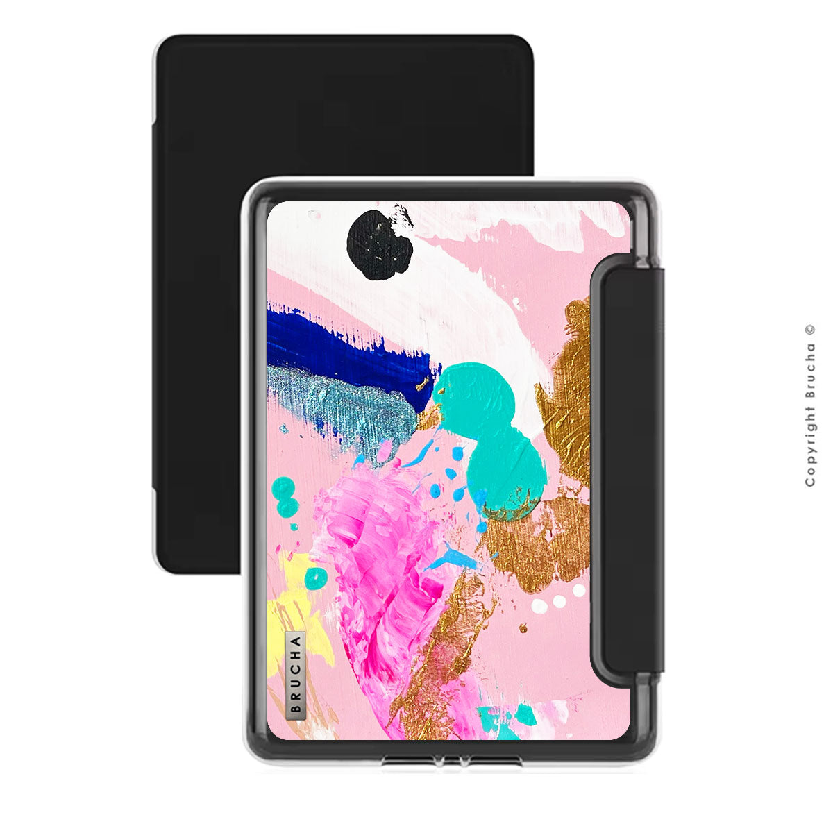 Funda ultra protectora para Kindle con tapa protectora de pantalla pintada a mano pieza única - Lhasa