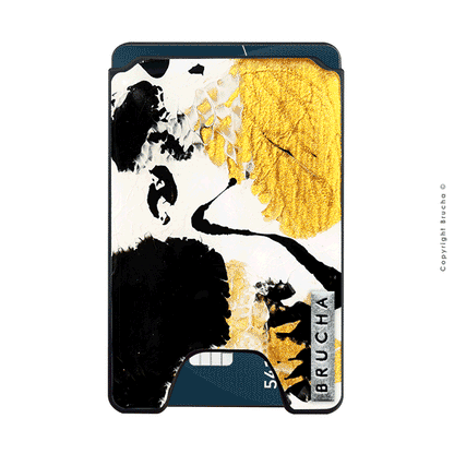 Cartera MagSafe handpainted - Coco