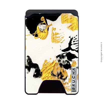 Cartera MagSafe handpainted - Scare