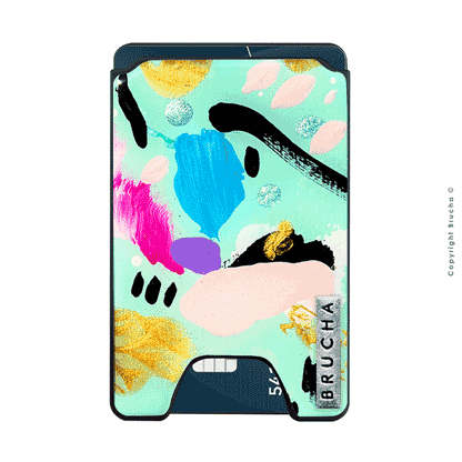 Cartera MagSafe handpainted - Dessert