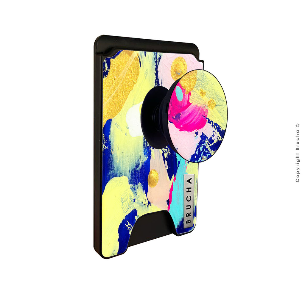 Cartera MagSafe con phone holder incluido handpainted - Mirren