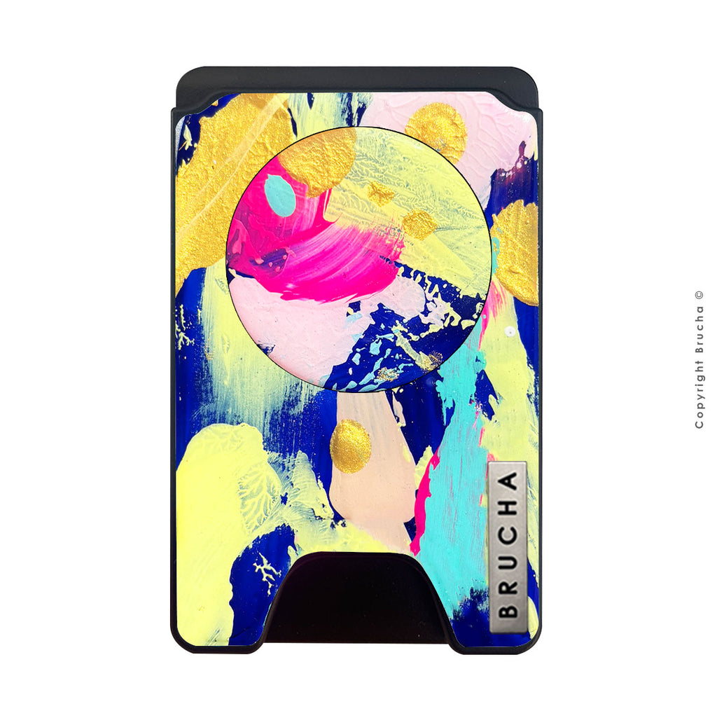 Cartera MagSafe con phone holder incluido handpainted - Mirren