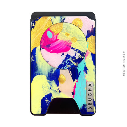Cartera MagSafe con phone holder incluido handpainted - Mirren