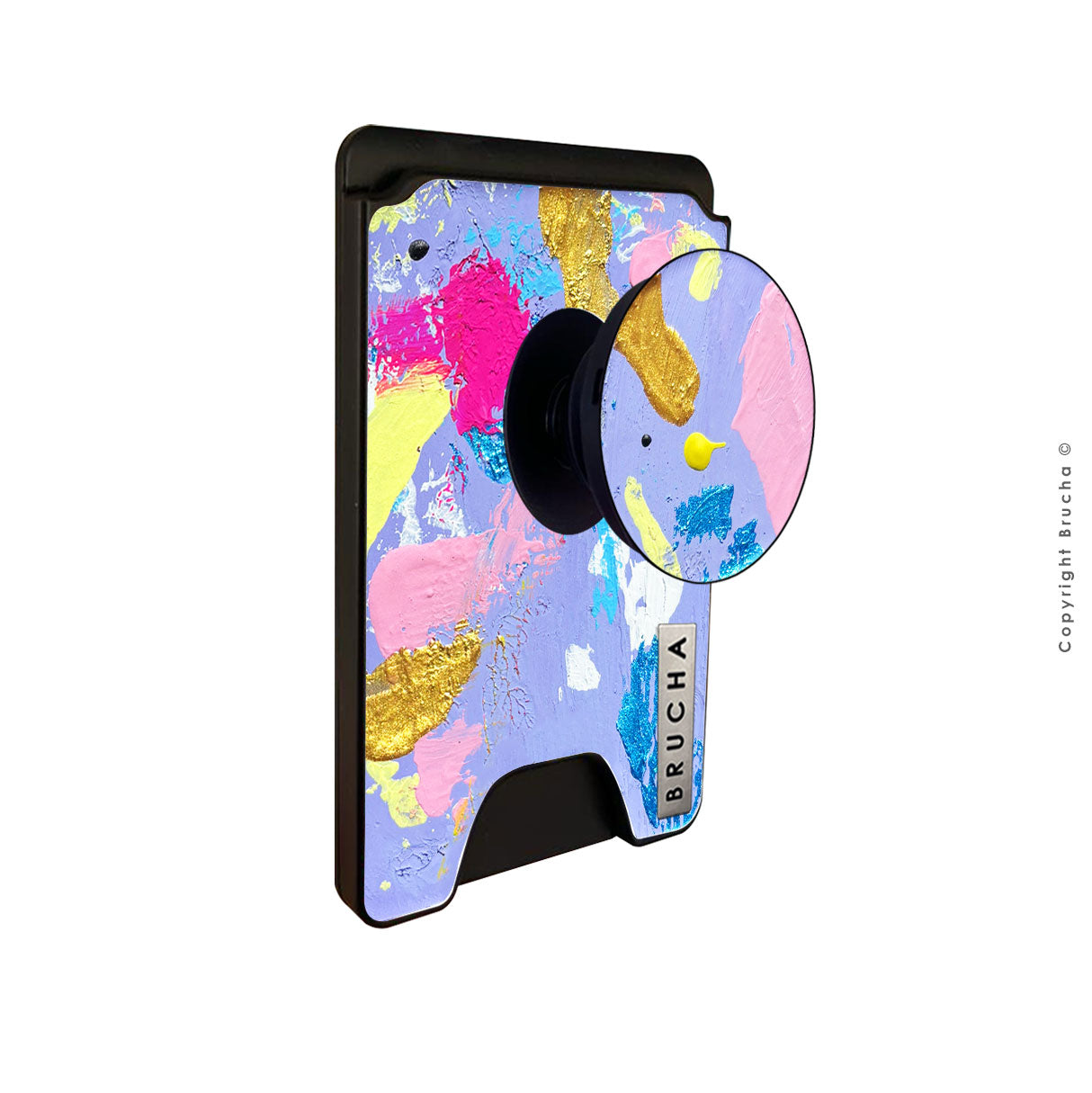 Cartera MagSafe con phone holder incluido handpainted - Feel