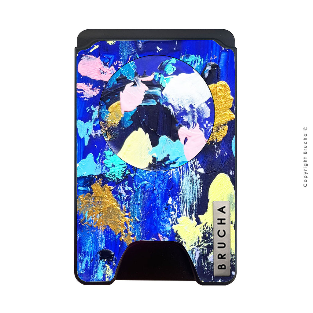 Cartera MagSafe con phone holder incluido handpainted - Swish