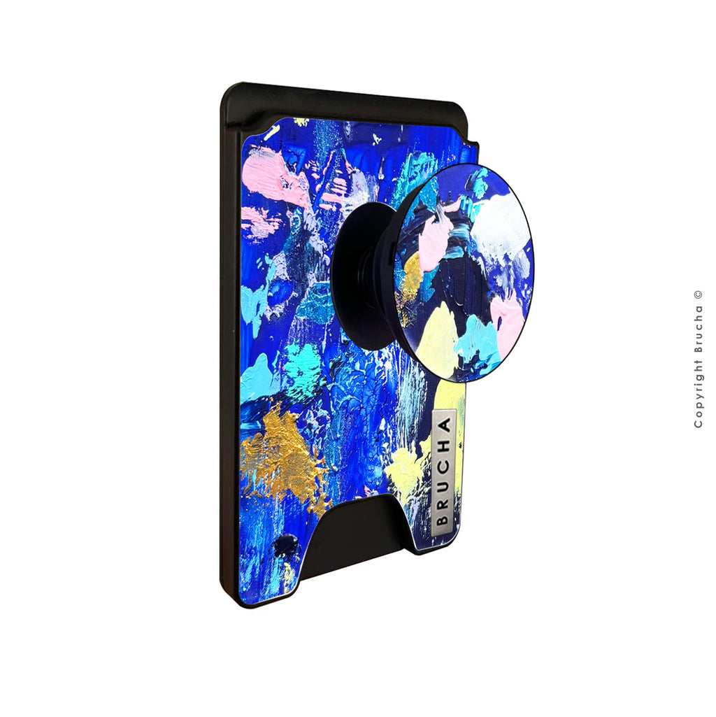 Cartera MagSafe con phone holder incluido handpainted - Swish