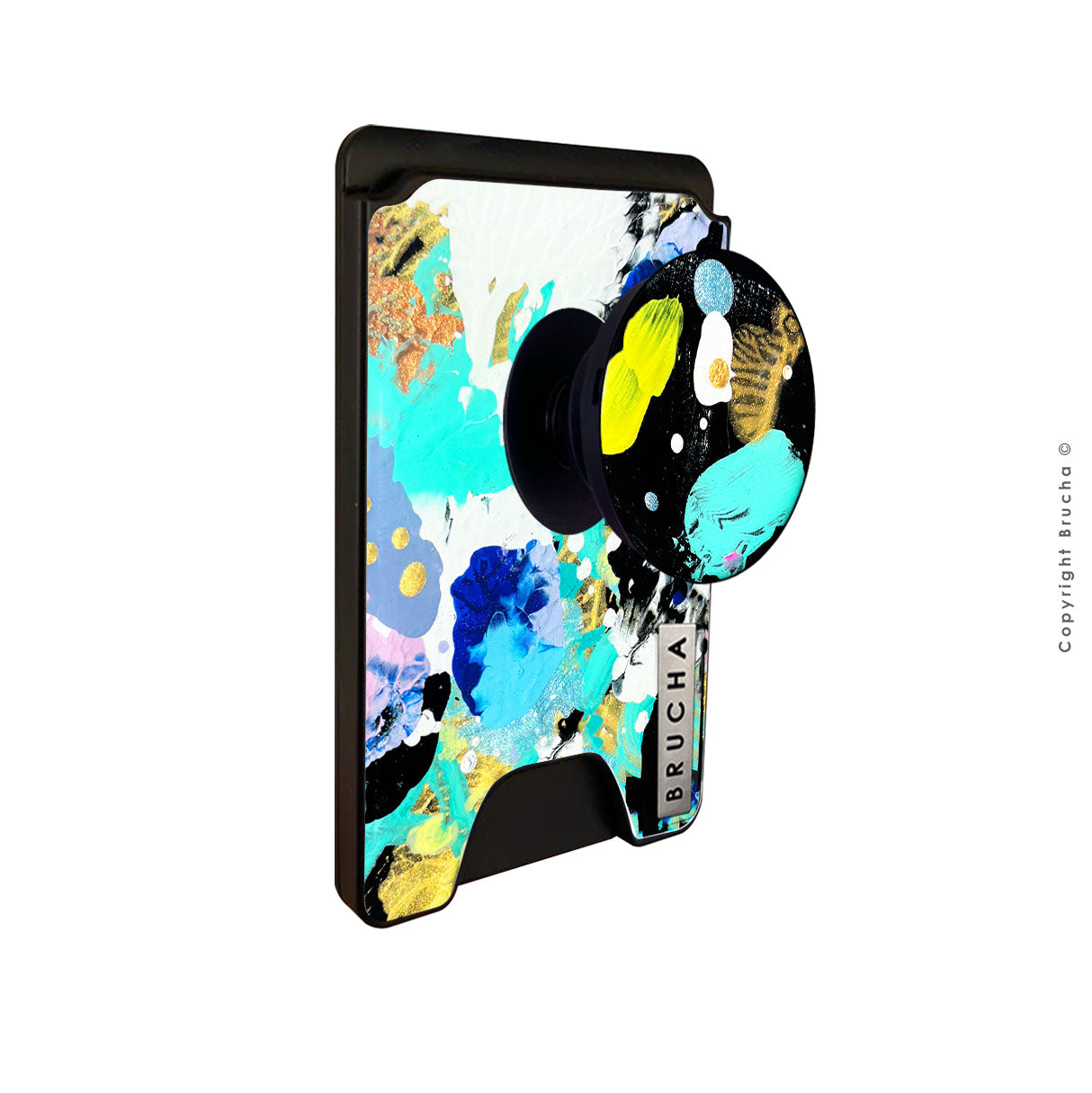 Cartera MagSafe con phone holder incluido handpainted - Masha