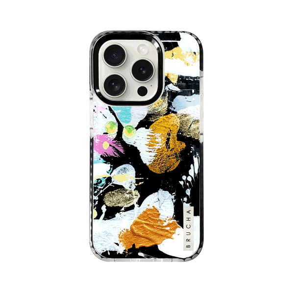 Funda ultra protectora pintada a mano para iPhone 15 Pro - Lipa BRILLANTES EDICIÓN LIMITADA💎