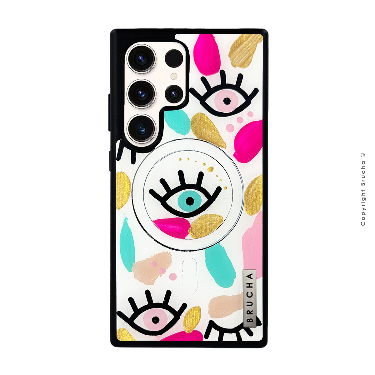 Funda ultra resistente pintada a mano para Samsung - I See You