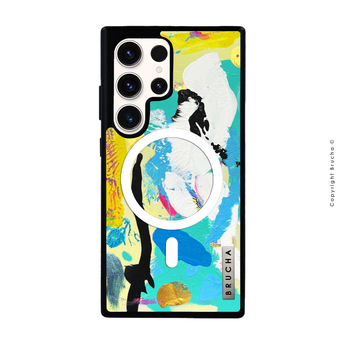 Funda Magsafe ultra protectora pintada a mano para Samsung S25 Ultra - Baute