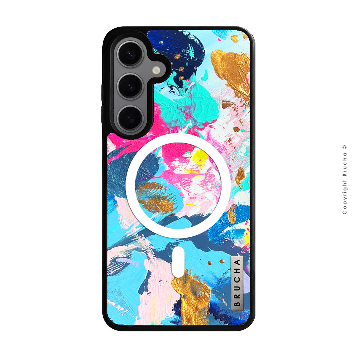 Funda Magsafe ultra protectora pintada a mano para Samsung S24/S25 - Matters