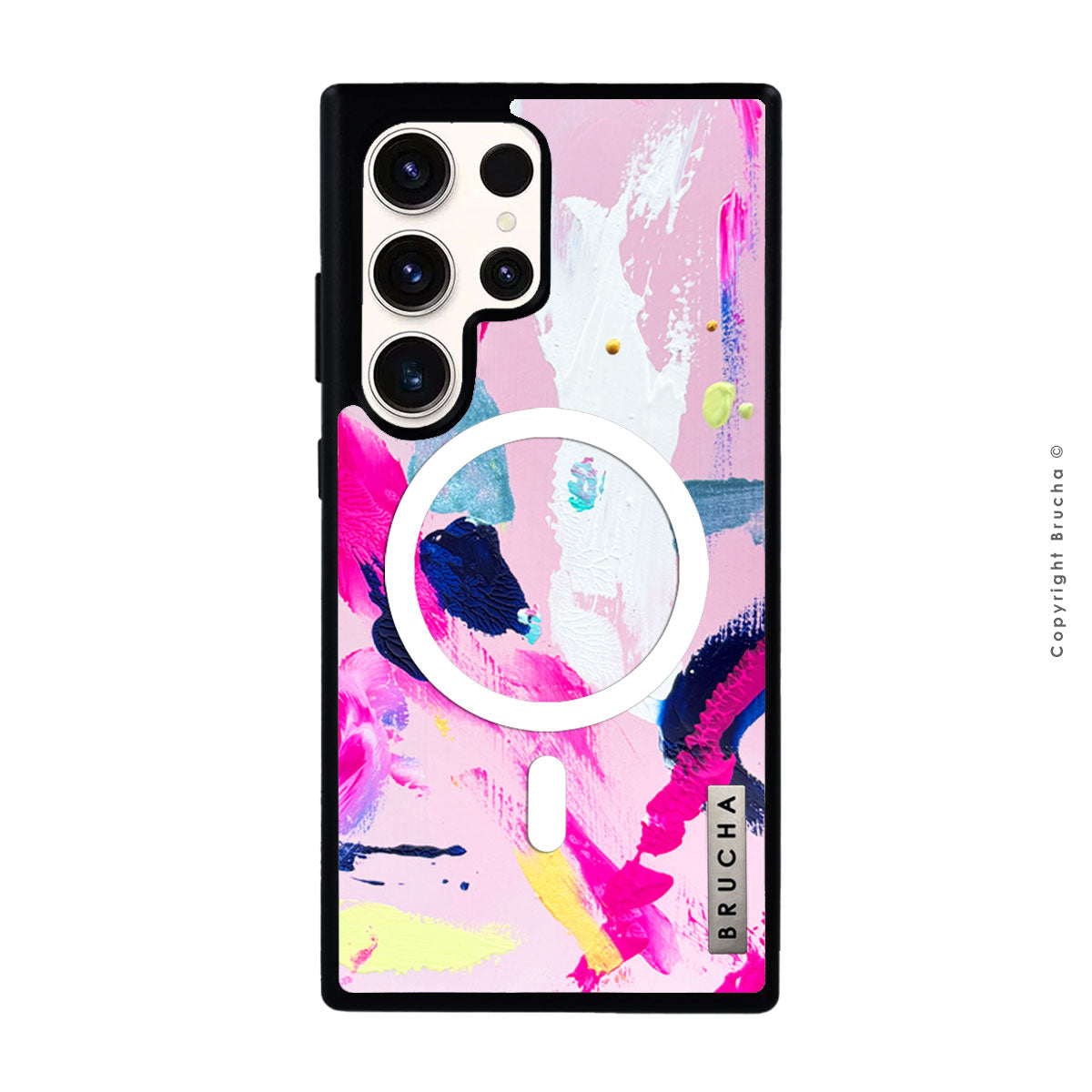 Funda Magsafe ultra protectora pintada a mano para Samsung S25 Ultra - Anaheim