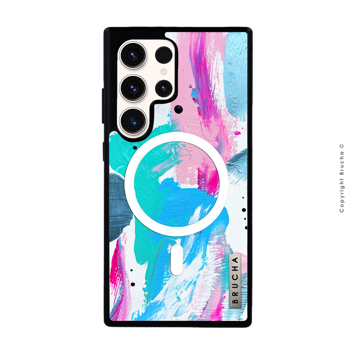 Funda Magsafe ultra protectora pintada a mano para Samsung S25 Ultra - Baltimore