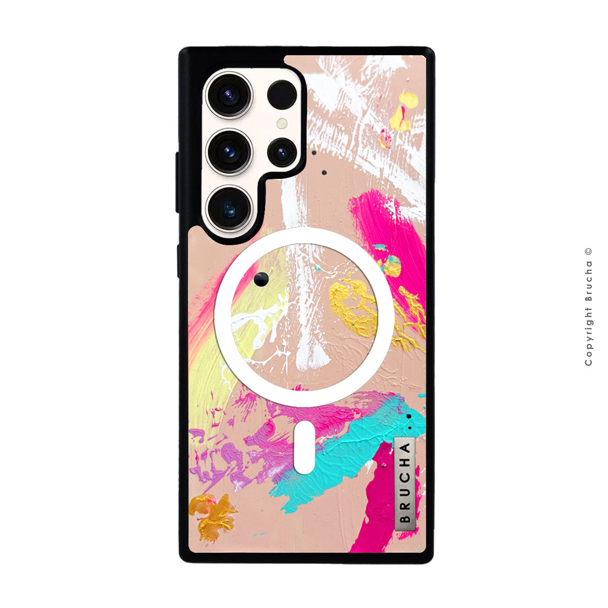 Funda Magsafe ultra protectora pintada a mano para Samsung S25 Ultra - Seattle