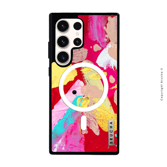 Funda Magsafe ultra protectora pintada a mano para Samsung S25 Ultra - Louisville