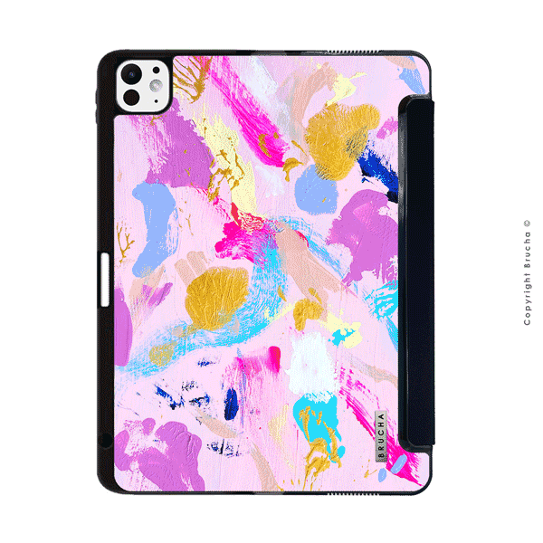 Funda ultra protectora para iPad pintada a mano pieza única - Marruecos