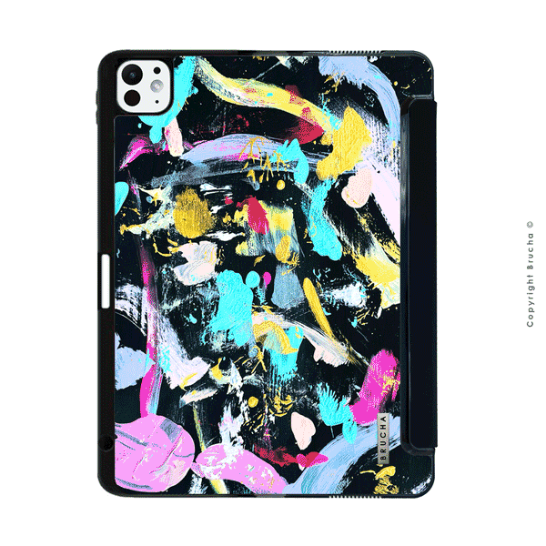 Funda ultra protectora para iPad pintada a mano pieza única - Nairobi