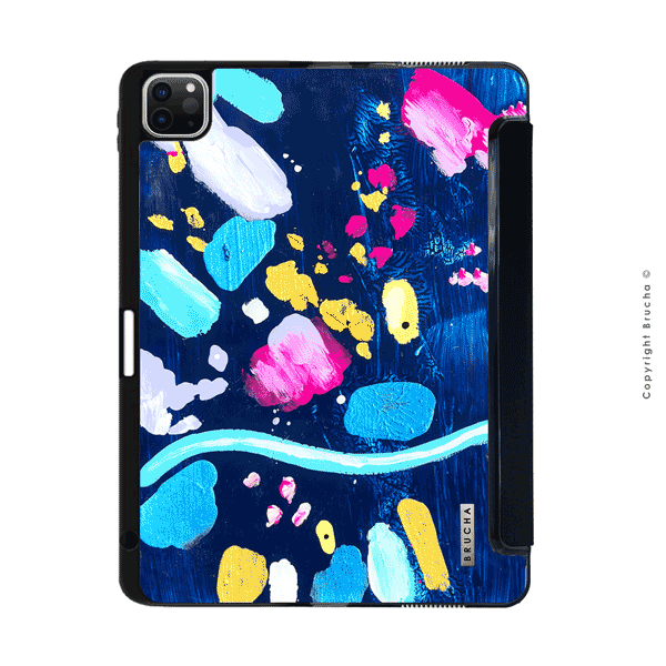 Funda ultra protectora para iPad pintada a mano pieza única - Zion