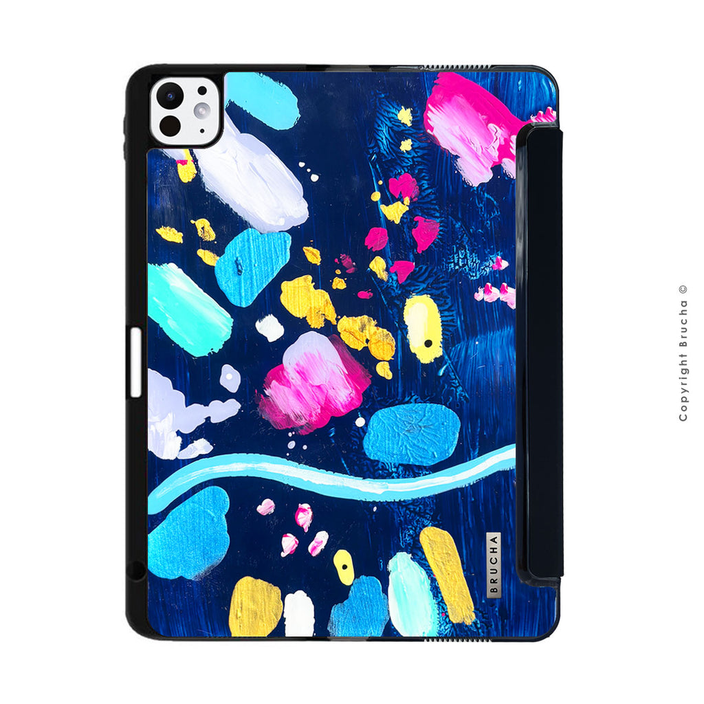 Funda ultra protectora para iPad pintada a mano pieza única - Zion