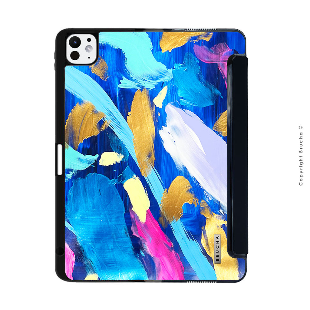 Funda ultra protectora para iPad pintada a mano pieza única - Moore