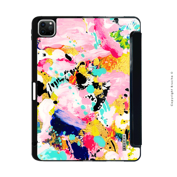 Funda ultra protectora para iPad Pro 11 pintada a mano pieza única - Trento