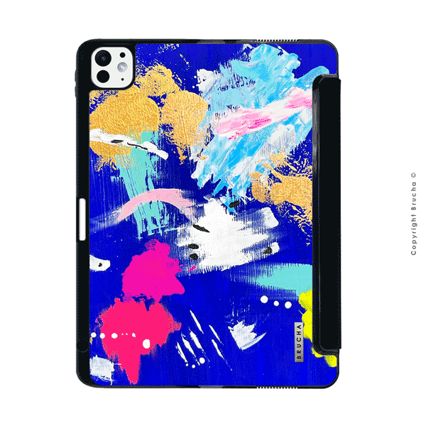 Funda ultra protectora para iPad pintada a mano pieza única - Madaga
