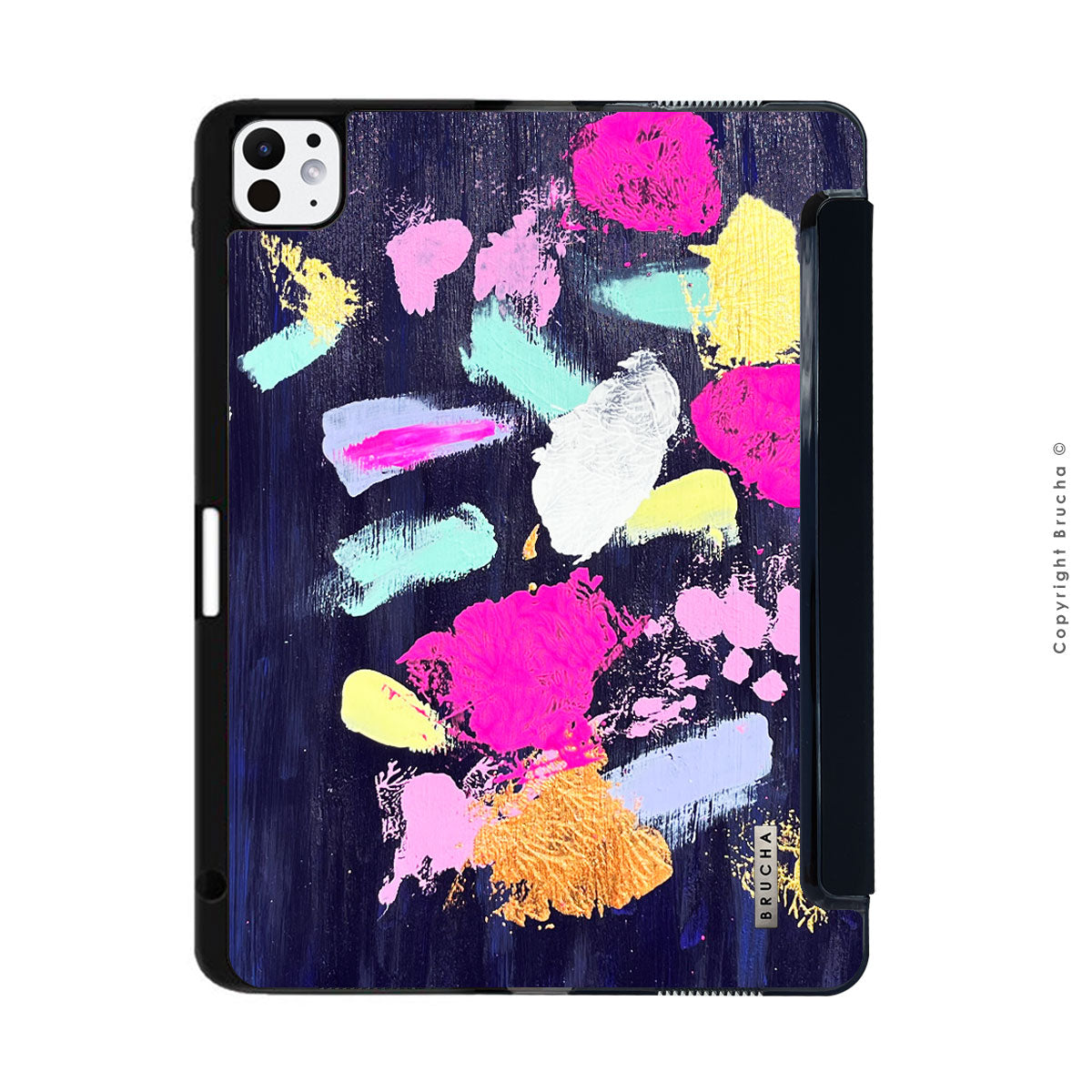Funda ultra protectora para iPad pintada a mano pieza única - Kali