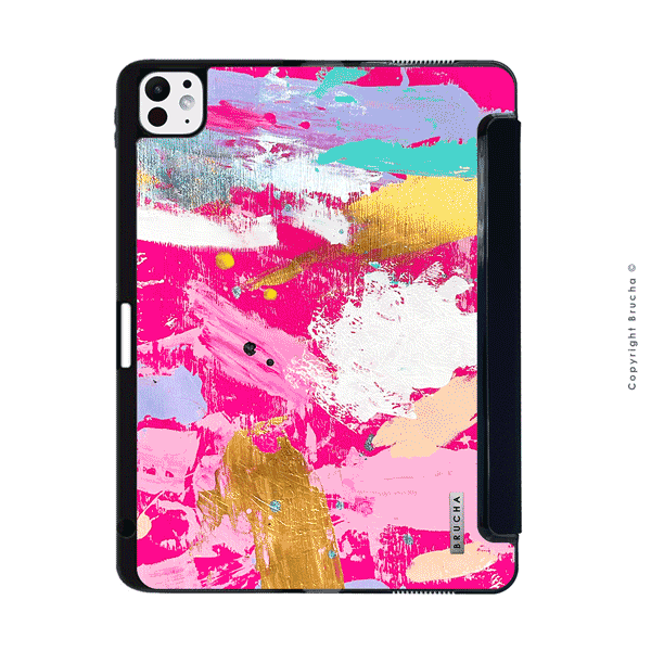Funda ultra protectora para iPad pintada a mano pieza única - Limp