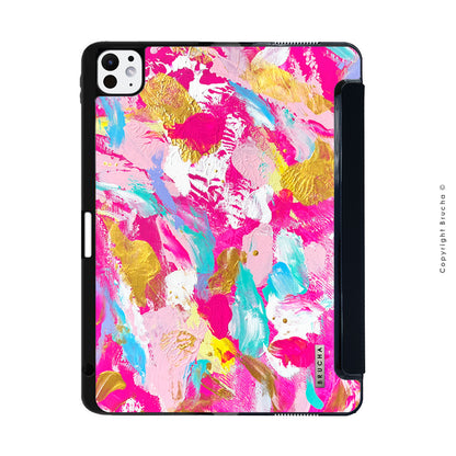 Funda ultra protectora para iPad pintada a mano pieza única - Riga