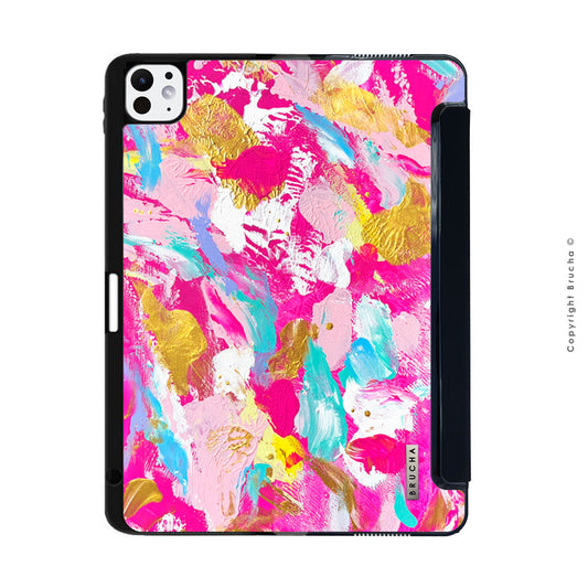 Funda ultra protectora para iPad pintada a mano pieza única - Riga