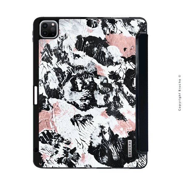 Funda ultra protectora para iPad pintada a mano pieza única - Nápoles