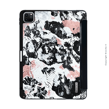 Funda ultra protectora para iPad pintada a mano pieza única - Nápoles