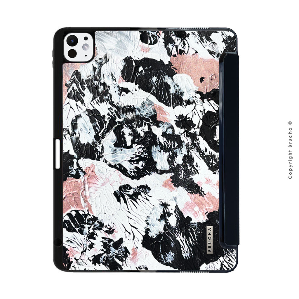 Funda ultra protectora para iPad pintada a mano pieza única - Nápoles