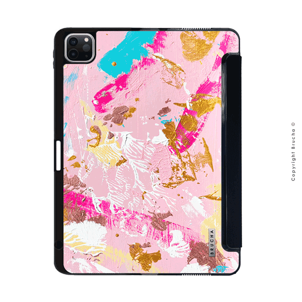 Funda ultra protectora para iPad pintada a mano pieza única - Valencia