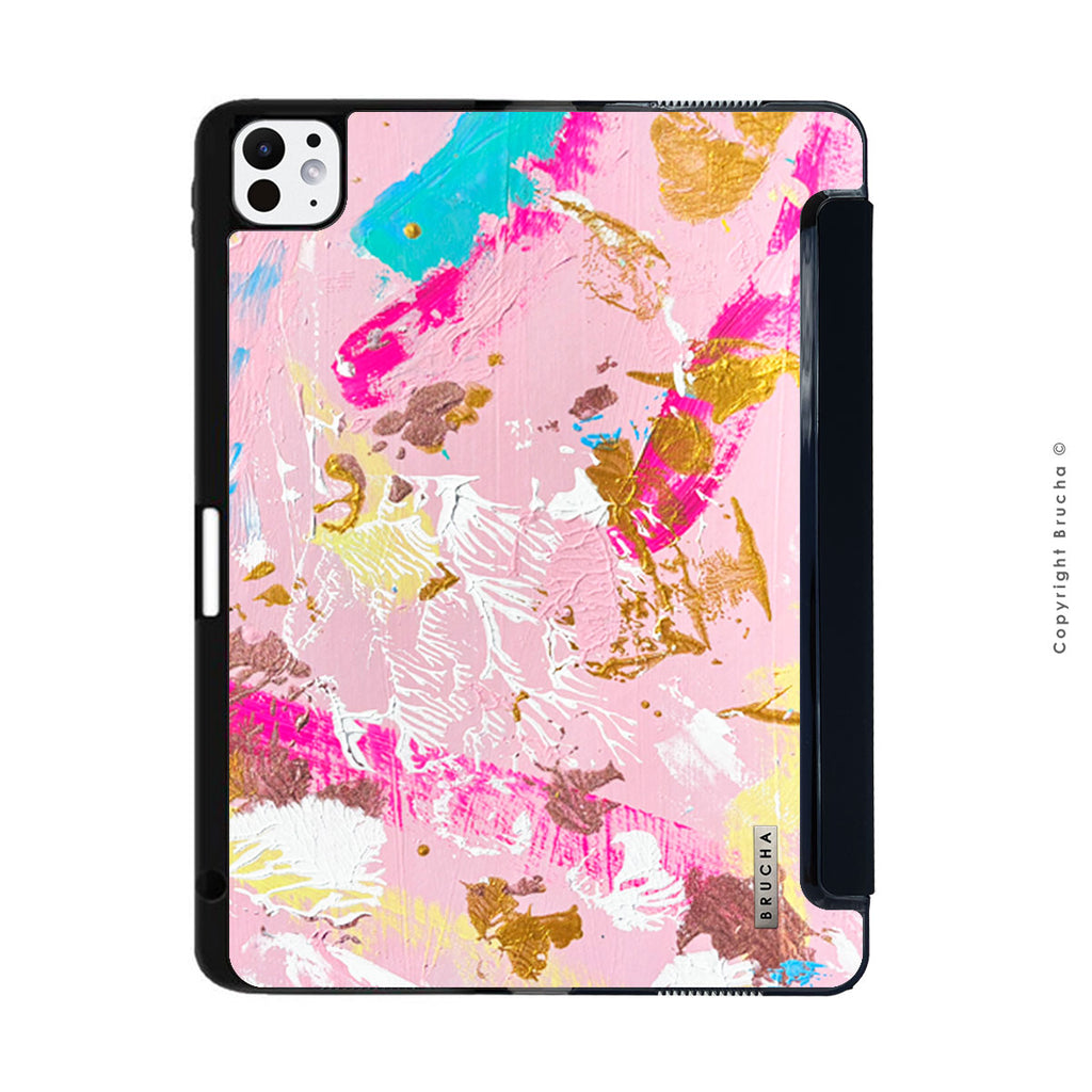 Funda ultra protectora para iPad pintada a mano pieza única - Valencia