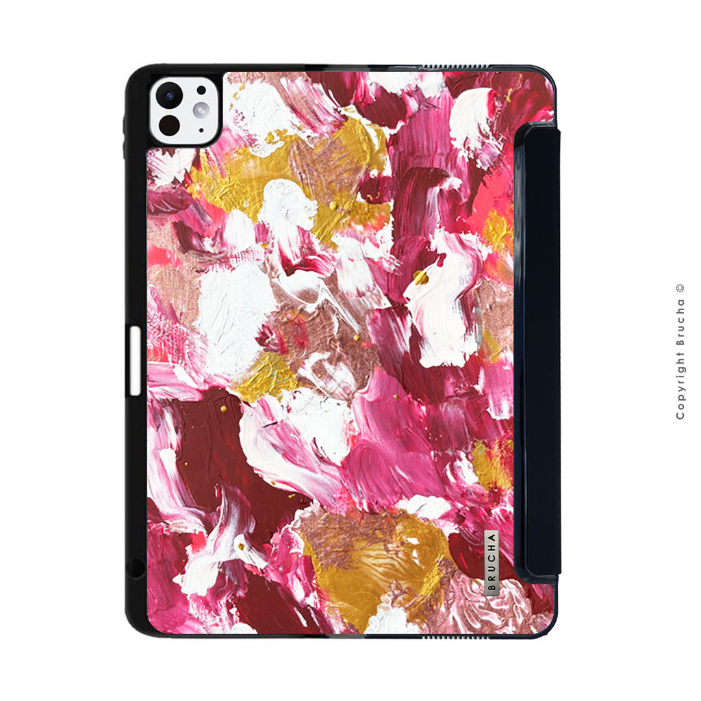 Funda ultra protectora para iPad pintada a mano pieza única - Atenas