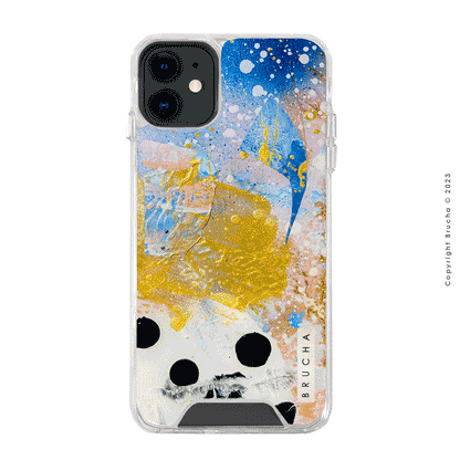 Funda ultra protectora pintada a mano para iPhone 11 - Girasol