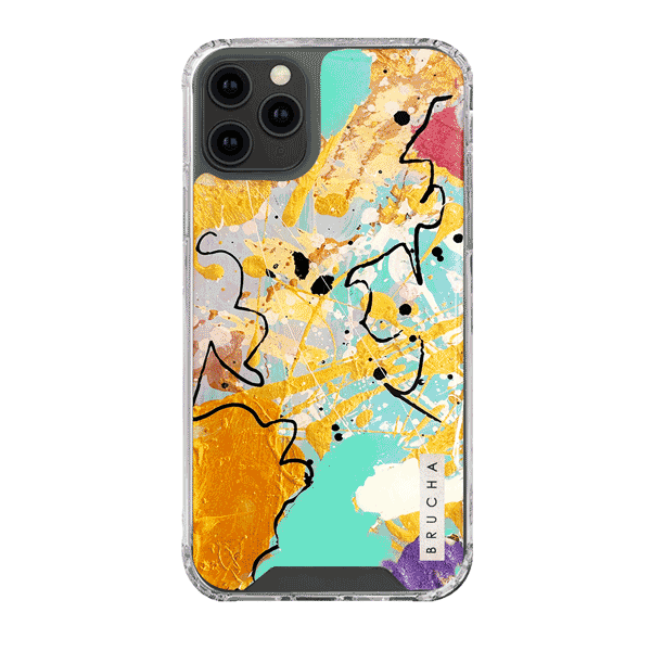 Funda Impact pintada a mano para iPhone 11 Pro Max - Nate