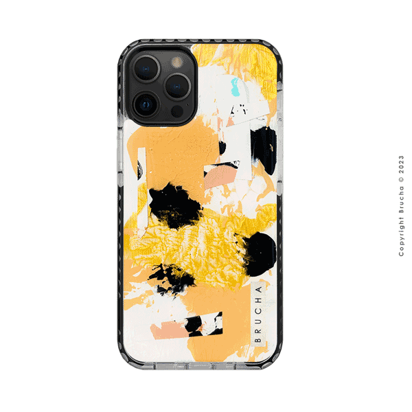 Funda ultra protectora pintada a mano para iPhone 12/12 Pro - Coral