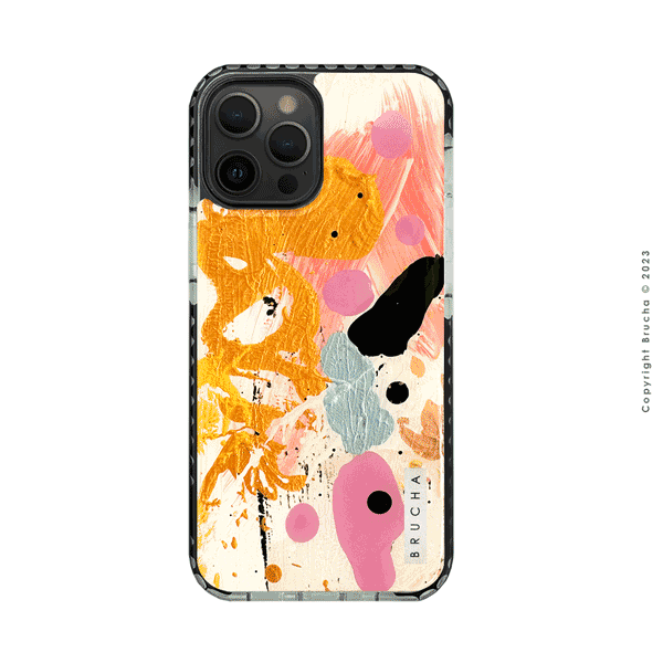 Funda ultra protectora pintada a mano para iPhone 12 Pro Max - Heart