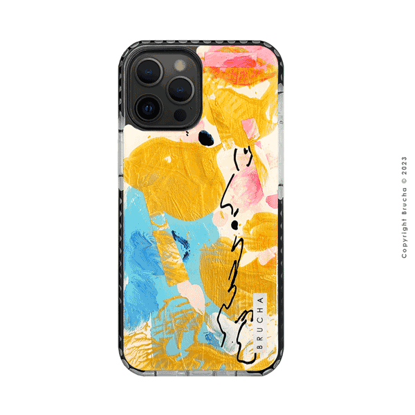 Funda ultra protectora pintada a mano para iPhone 12 Pro Max - Ice