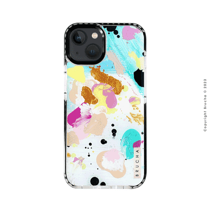 Funda ultra protectora pintada a mano para iPhone 13 - Colors