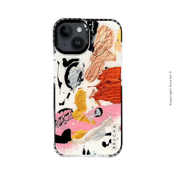 Funda ultra protectora pintada a mano para iPhone 13/14 - Polly